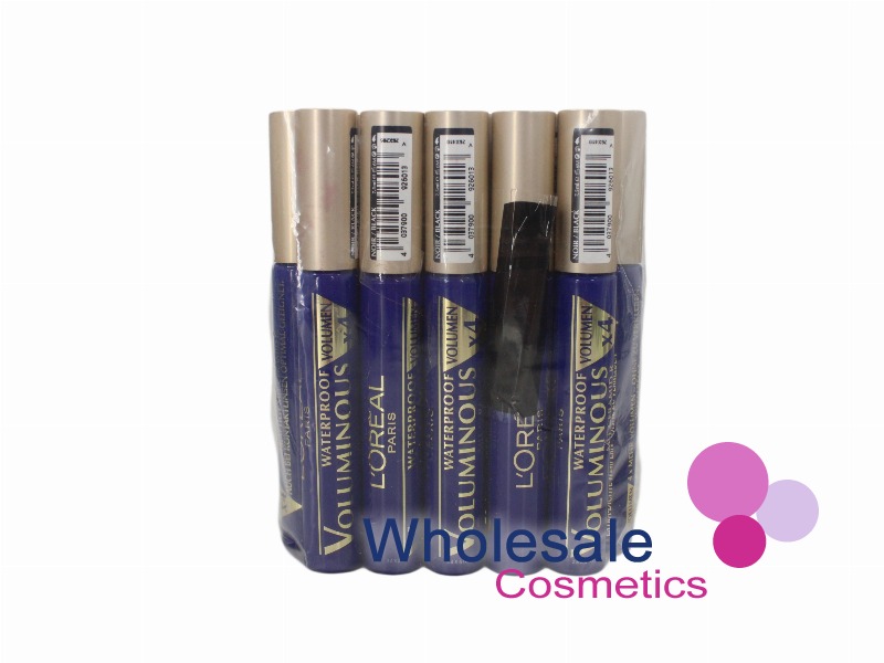 11 x L'Oreal Voluminous x4 Volume Waterproof Mascara - BLACK
